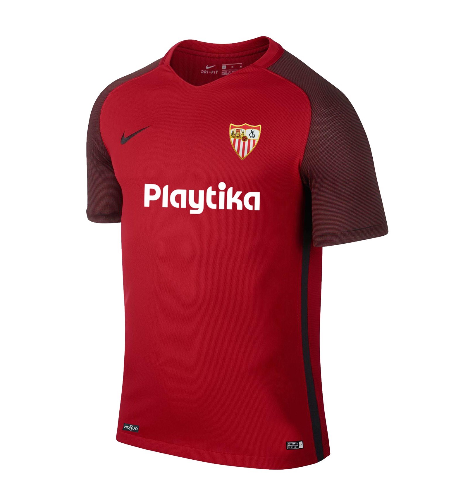 Sevilla Trikot Auswarts 2018-19 Rote Fussballtrikots Günstig